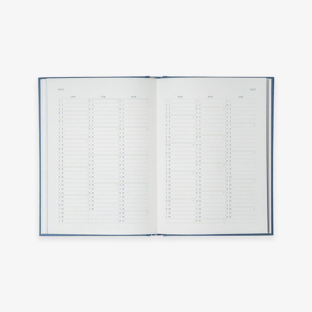 NOTEBOOK CALENDAR 2027 // ENGLISH