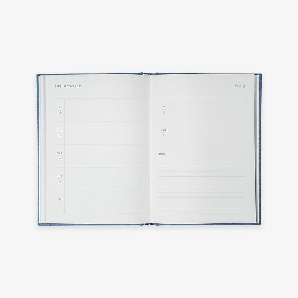 NOTEBOOK CALENDAR 2027 // ENGLISH