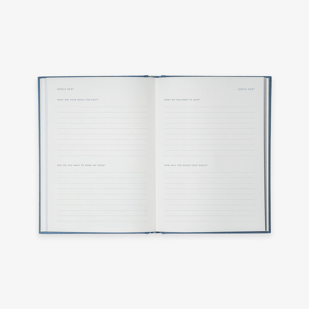 NOTEBOOK CALENDAR 2027 // ENGLISH