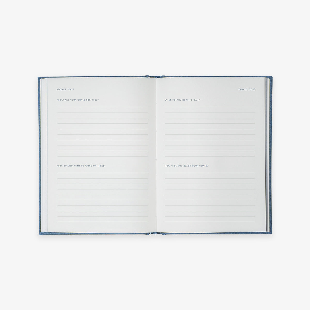 NOTEBOOK CALENDAR 2027 // ENGLISH