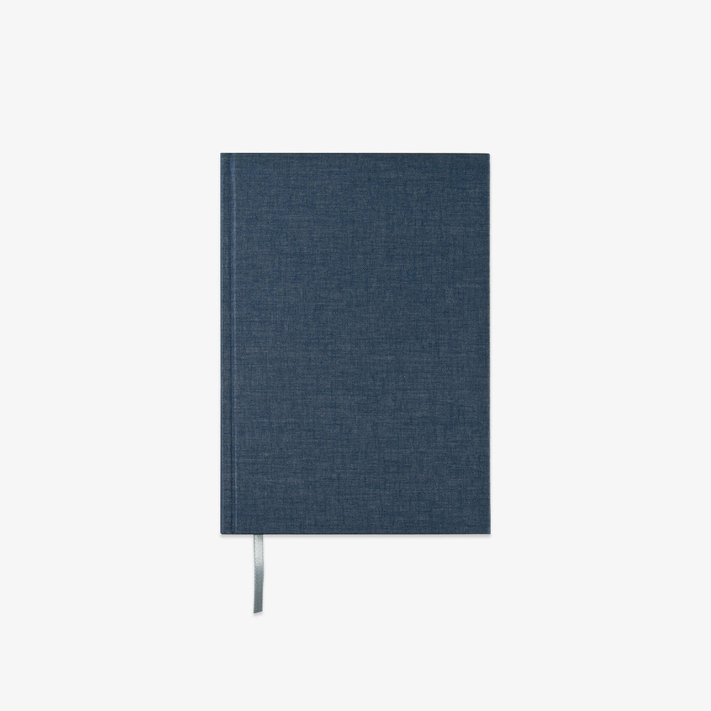 PAPERSTYLE NOTESBOG A5 BLANK // MØRK DENIM