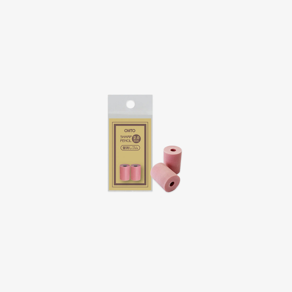 OHTO ERASER REFILLS 2.0 MM // PACK OF 2