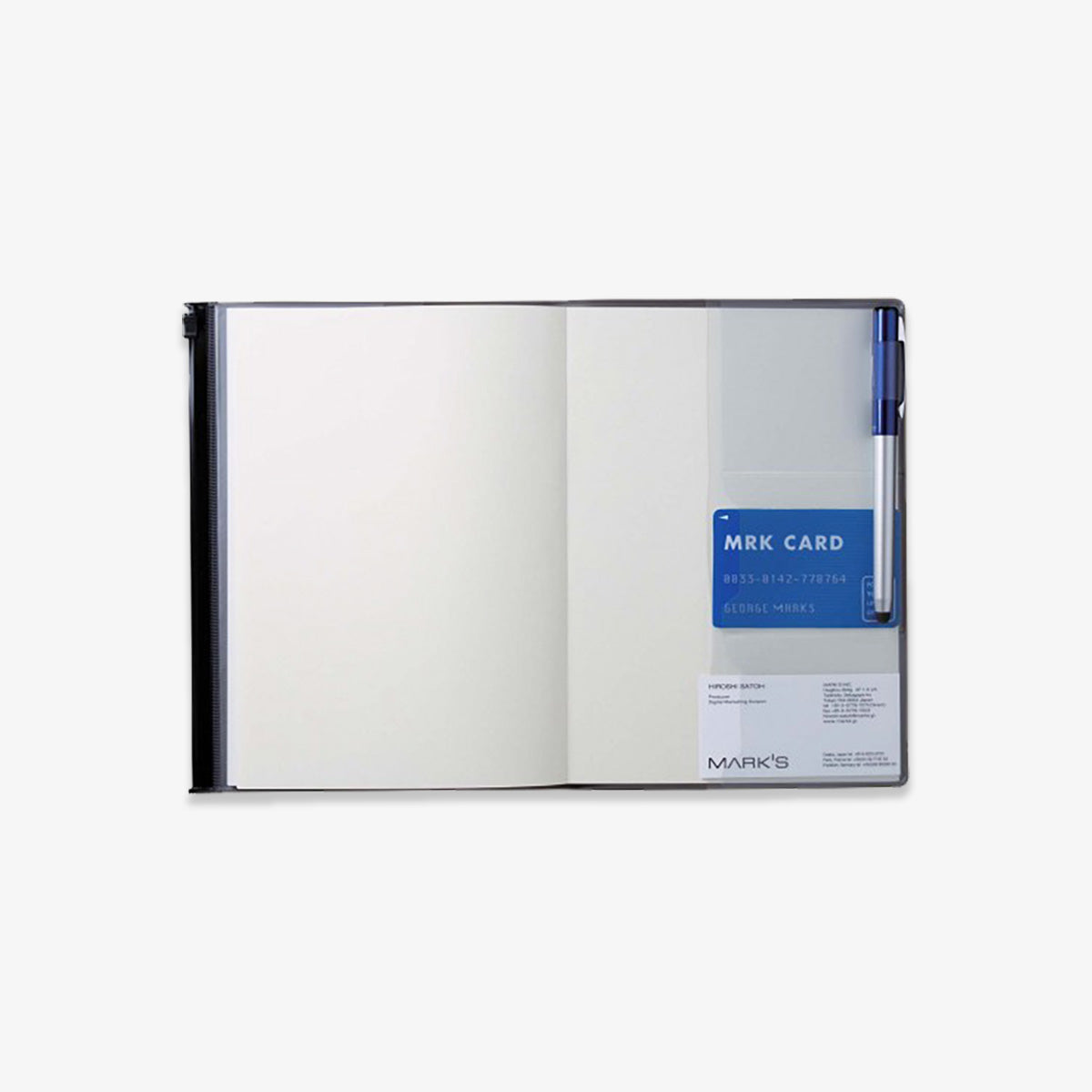 STORAGE IT NOTESBOG A5 // HVID