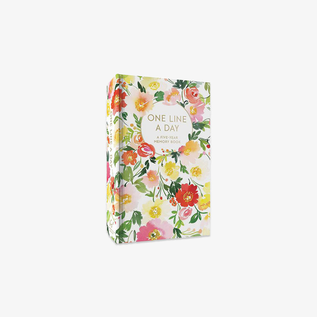 JOURNAL 'ONE LINE A DAY' // FLORAL