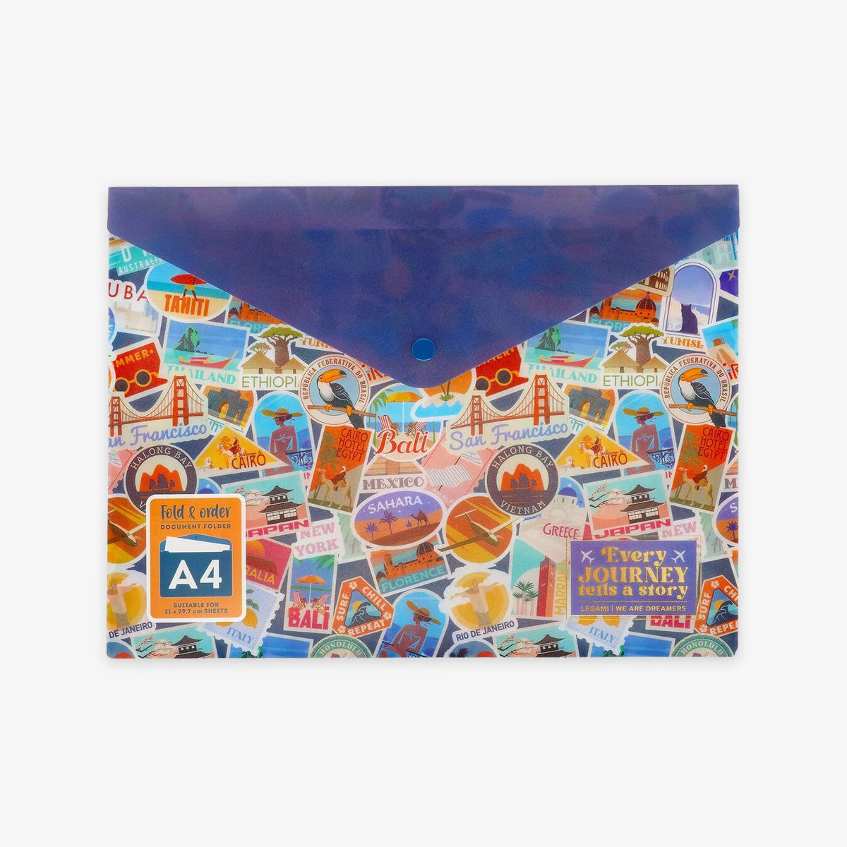 DOCUMENT FOLDER A4 // TRAVEL