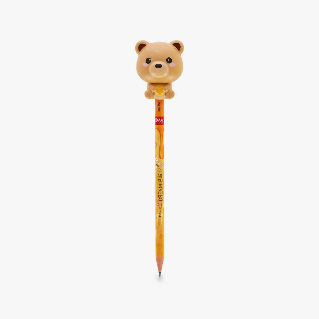 LEGAMI SQUEEZIES PENCIL // TEDDY BEAR