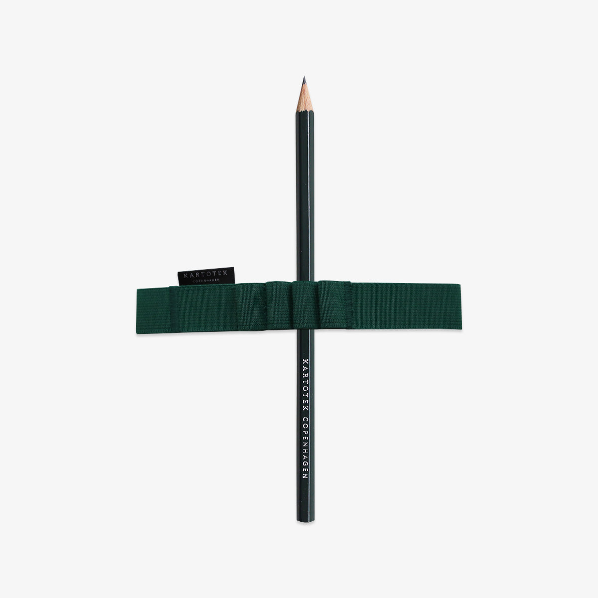 NOTEBOOK PEN STRAP A5 // HUNTER GREEN