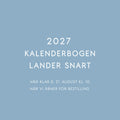 KALENDERBOG 2027 // DANSK