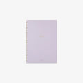 A5 RING NOTEBOOK W. DOT GRID // PURPLE
