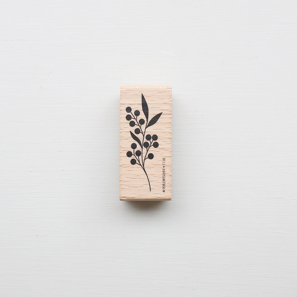 RUBBER STAMP // WILD BERRY BRANCH