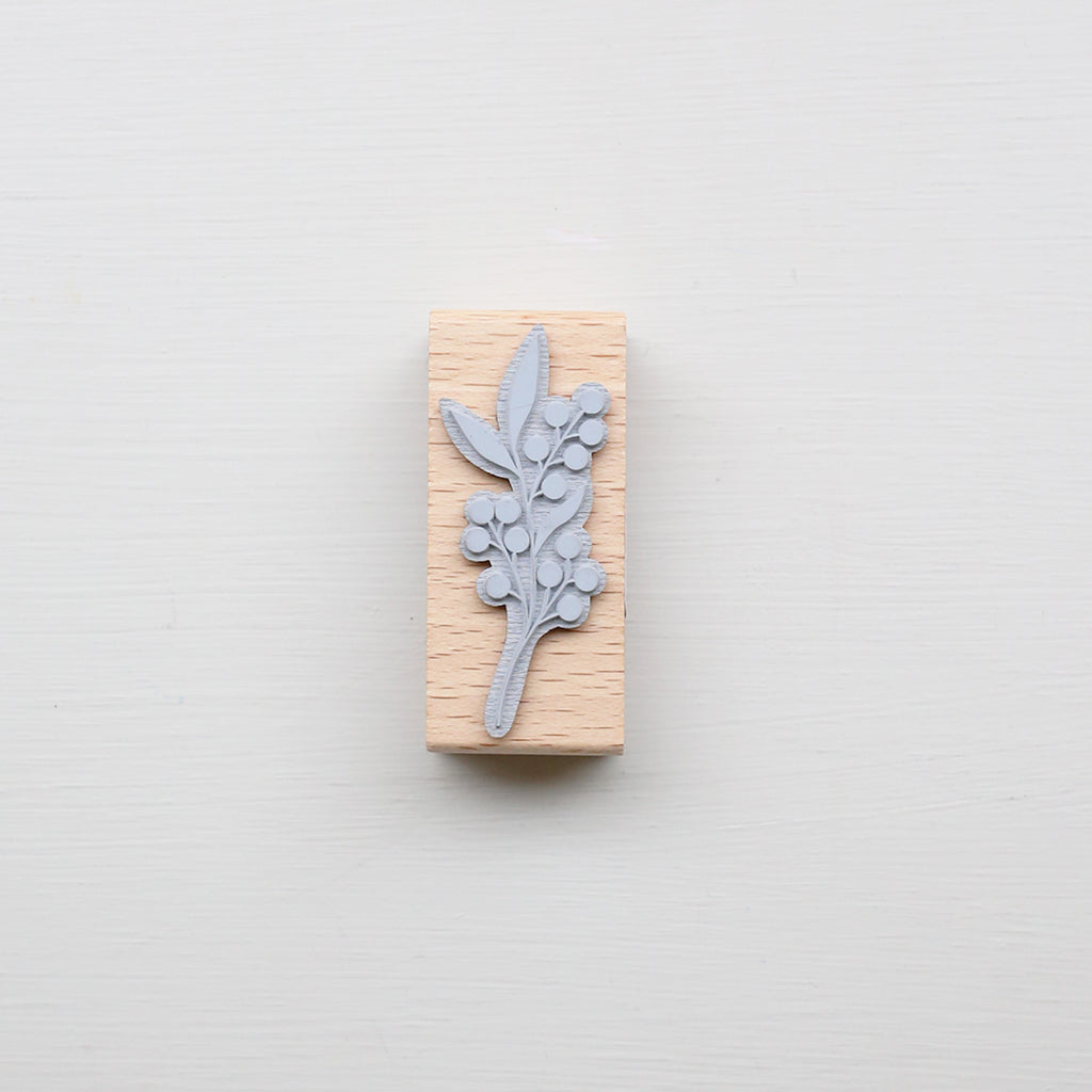 RUBBER STAMP // WILD BERRY BRANCH