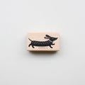 RUBBER STAMP // RUNNING DACHSHUND