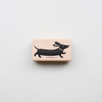 RUBBER STAMP // RUNNING DACHSHUND