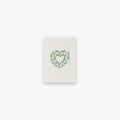 SMALL GREETING CARD // FLOWER HEART II
