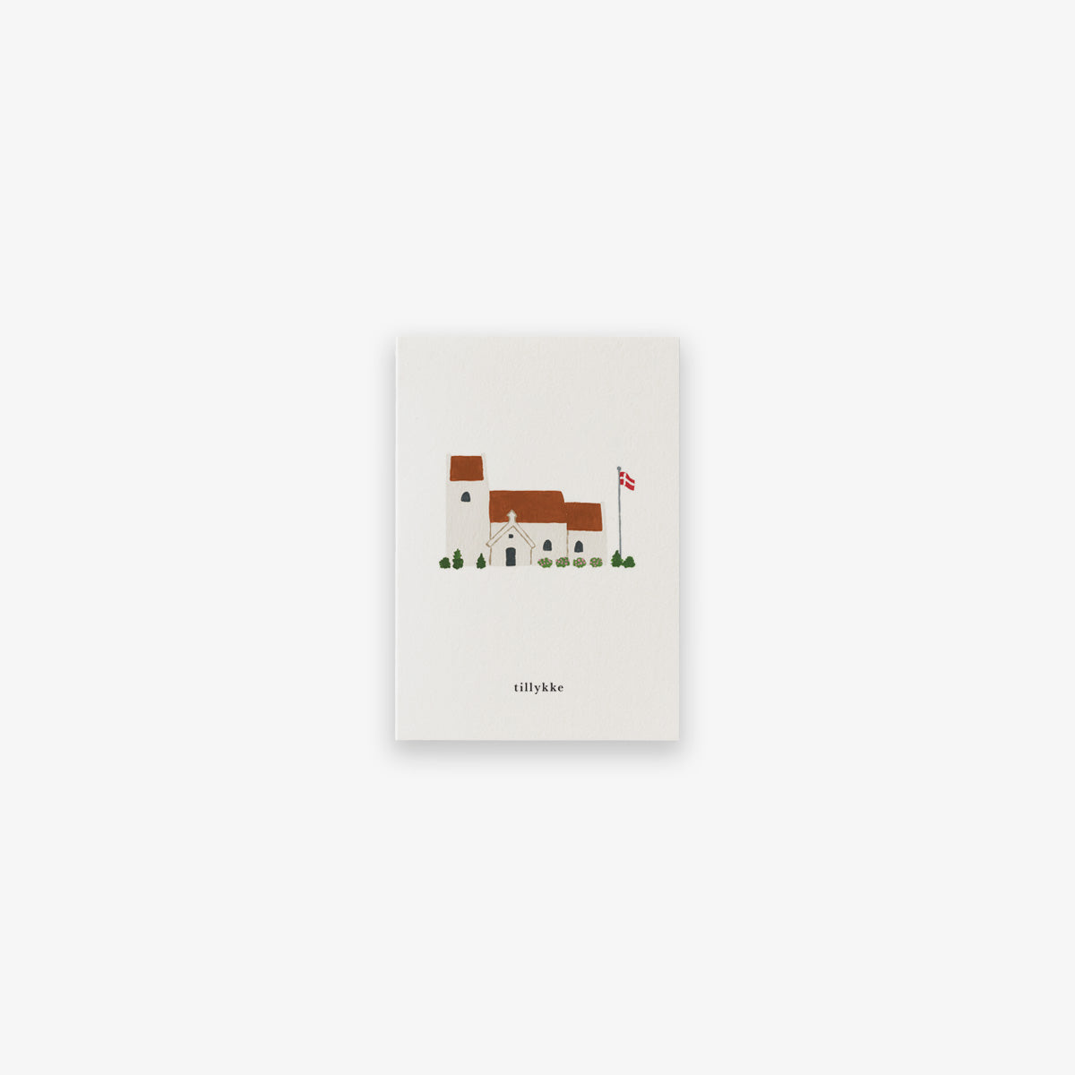 SMALL GREETING CARD // KIRKE (DANISH)