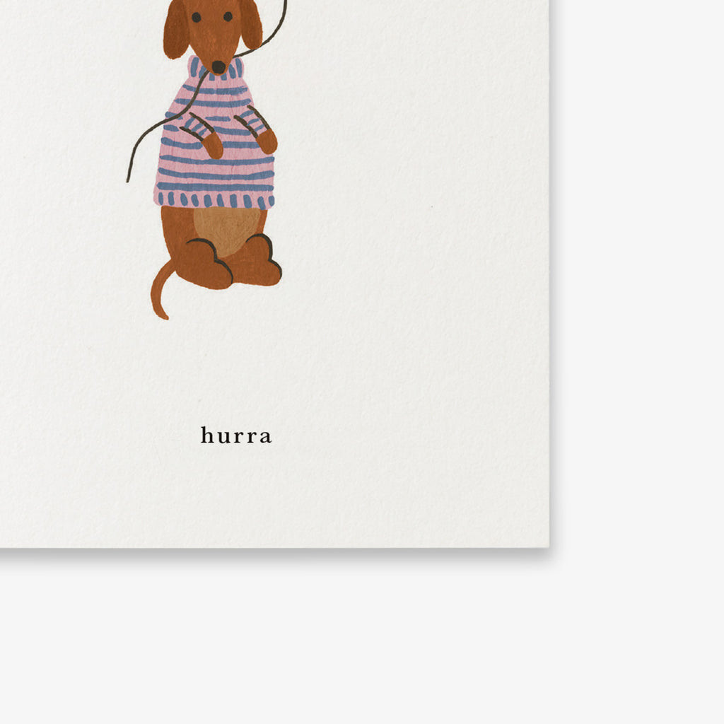 LILLE KORT // HUND