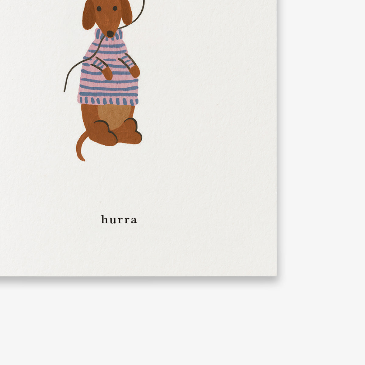 LILLE KORT // HUND