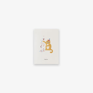 SMALL GREETING CARD // KAT (DANISH)