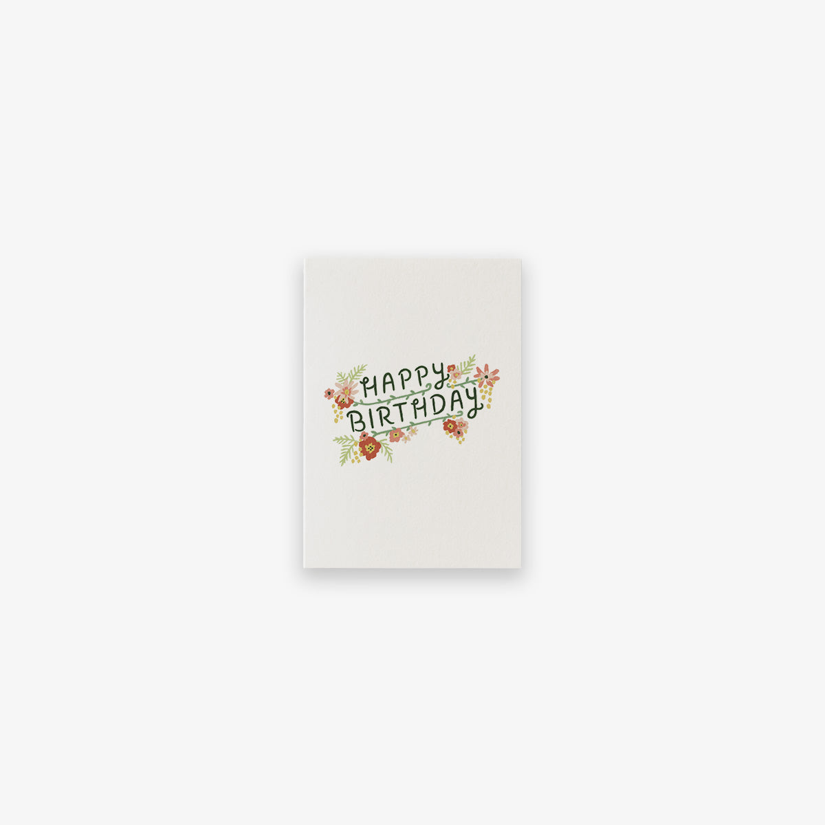 LILLE KORT // FLORAL BIRTHDAY