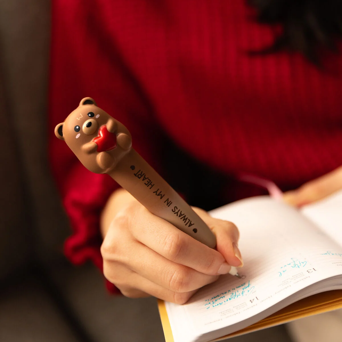 SQUISHY GEL PEN // TEDDYBJØRN