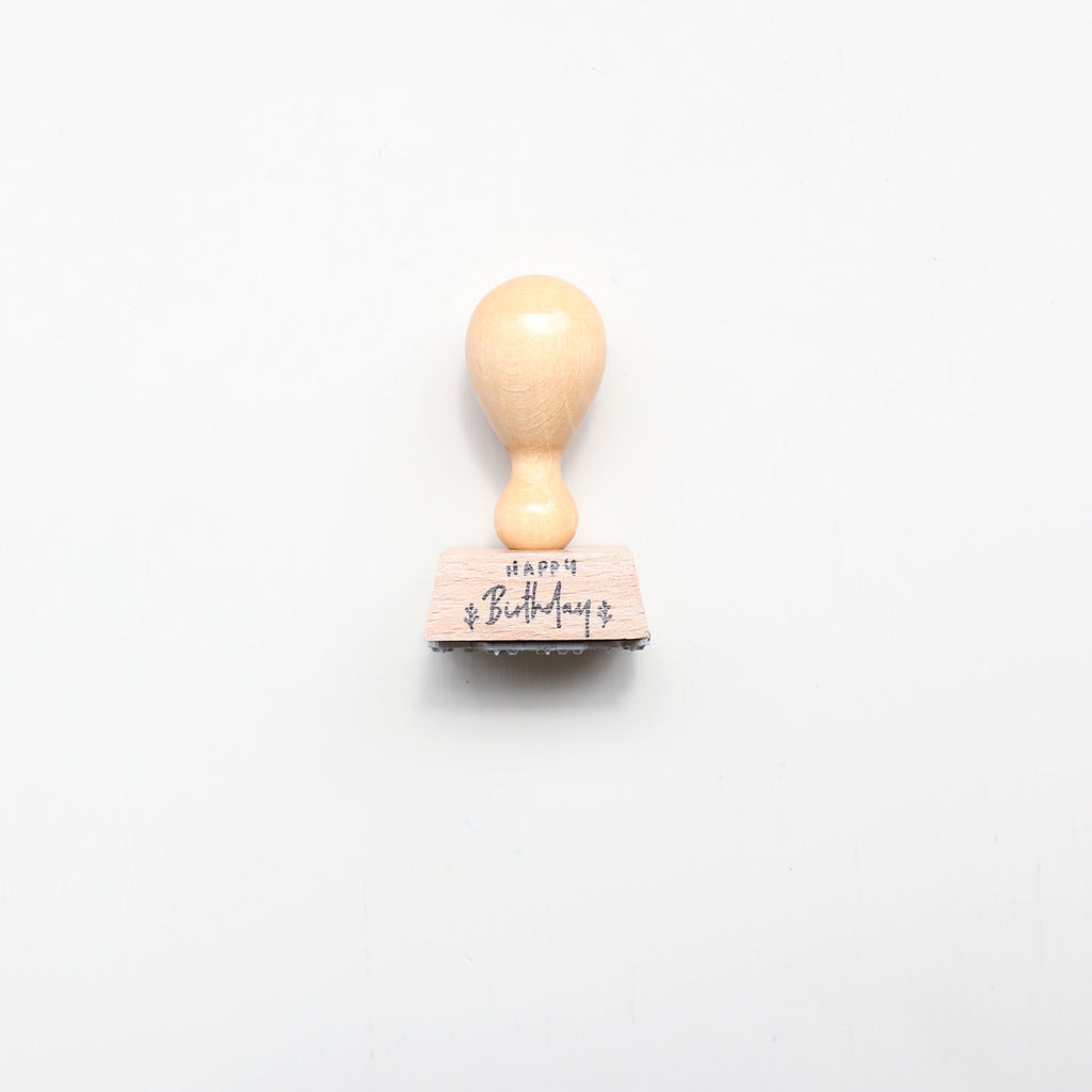 RUBBER STAMP // HAPPY BIRTHDAY TO YOU