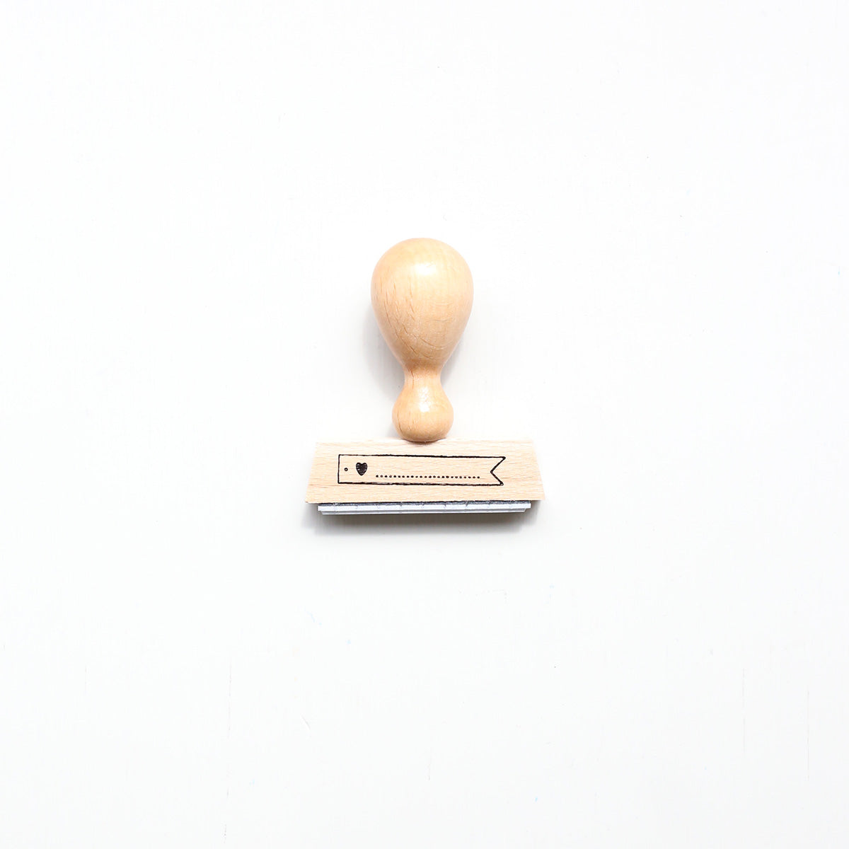 RUBBER STAMP // LOVE BANNER