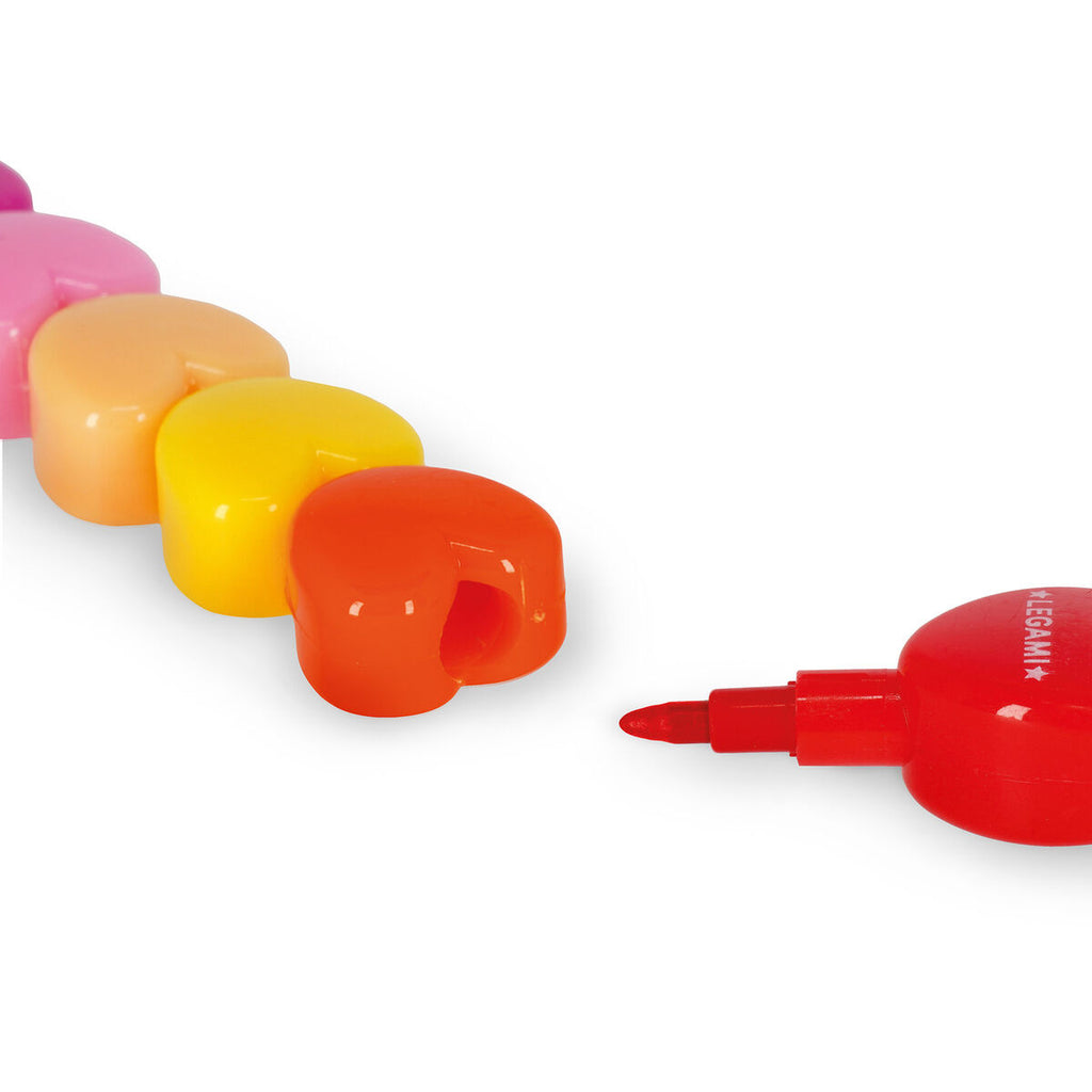 STACKABLE CRAYONS // HEART