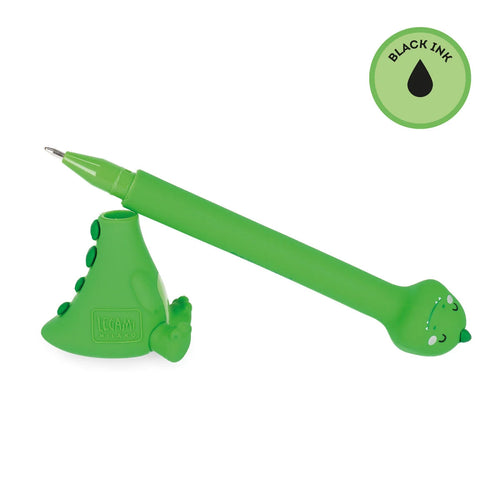 KUGLEPEN MED HOLDER // DINO