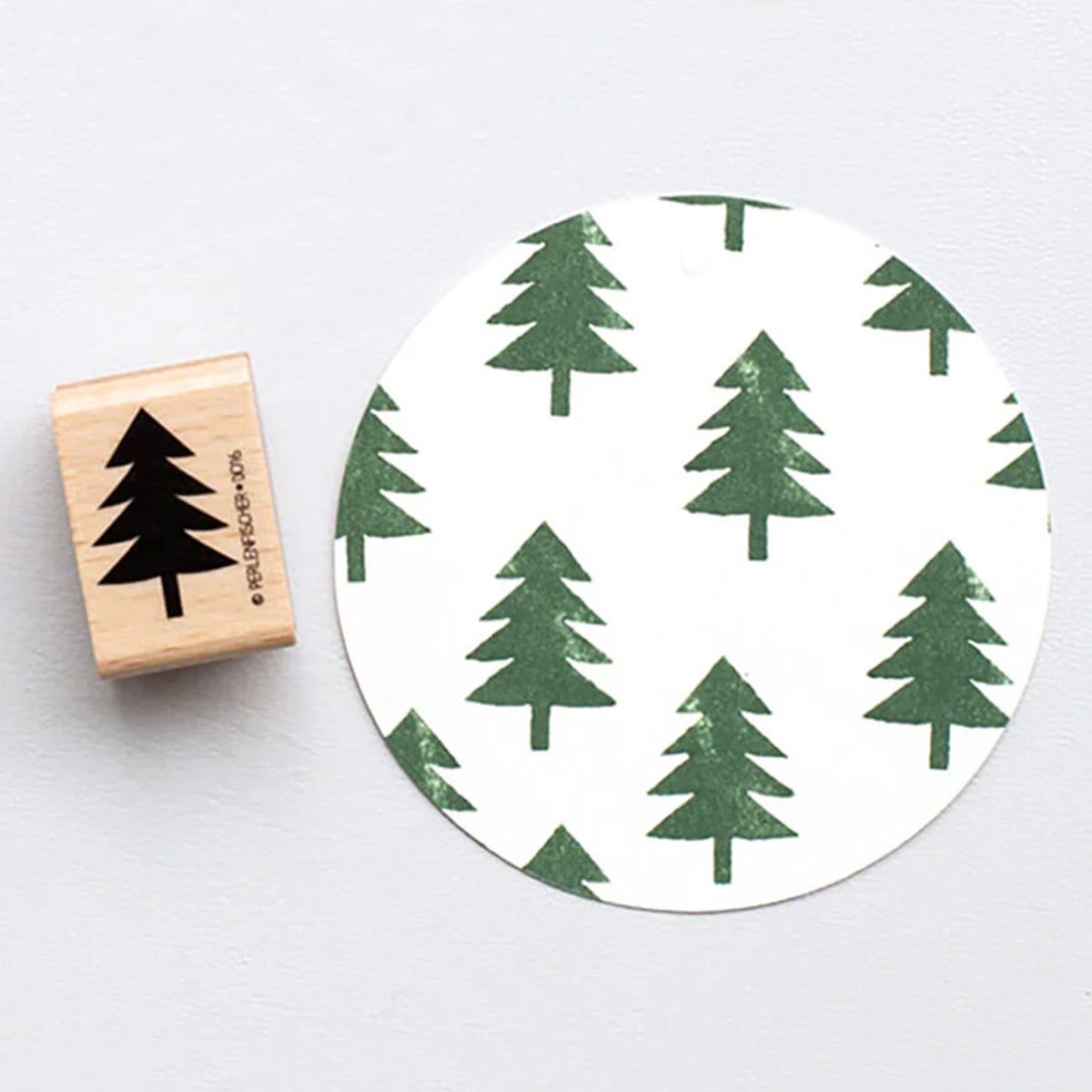 RUBBER STAMP // FIR TREE