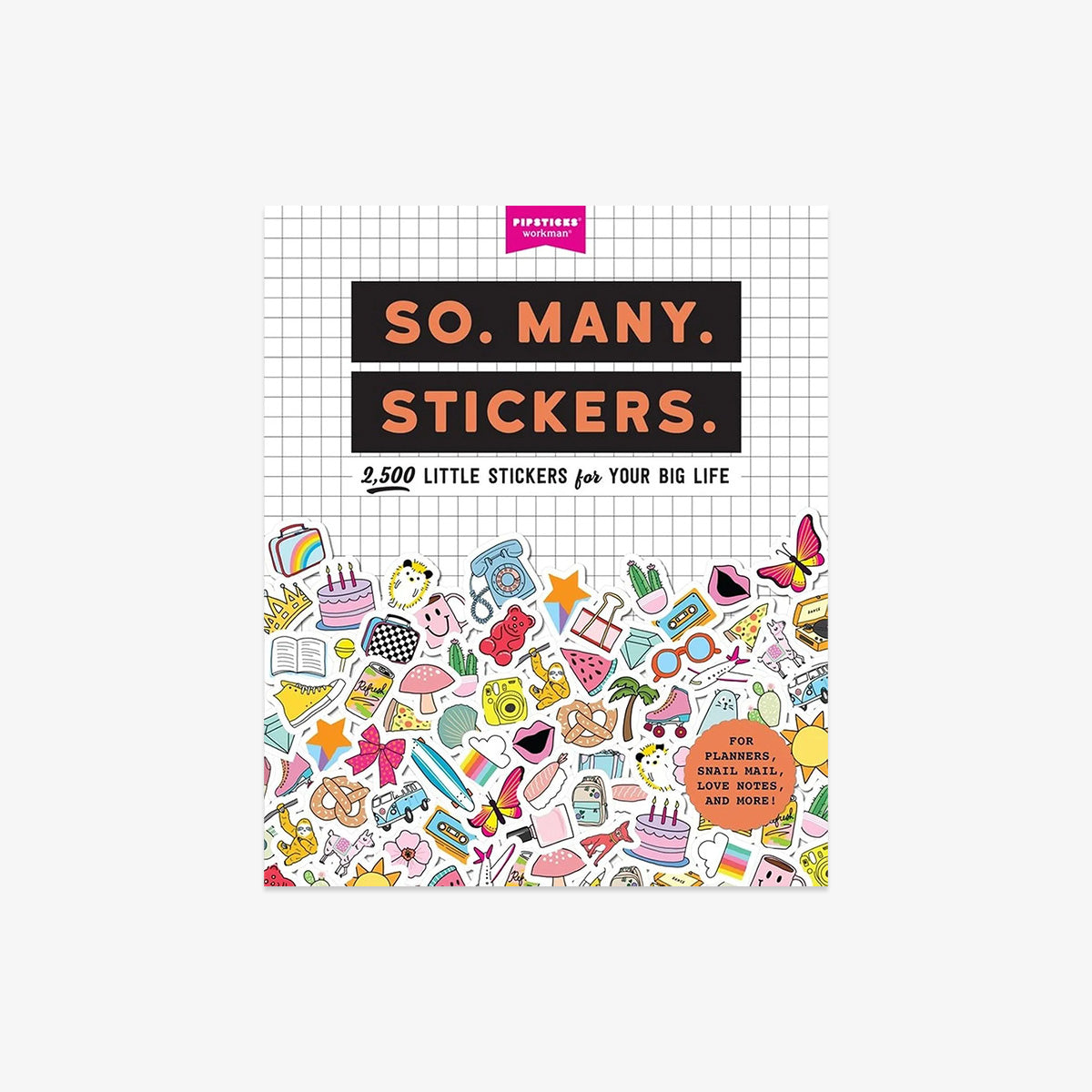 KLISTERMÆRKEBOG // SO. MANY. STICKERS.