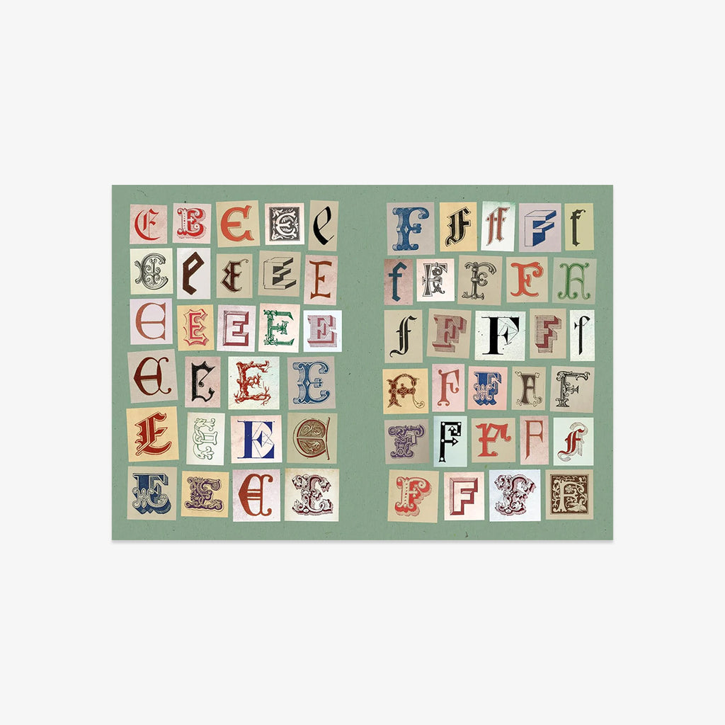 YE OLDE RANSOM NOTE KLISTERMÆRKEBOG