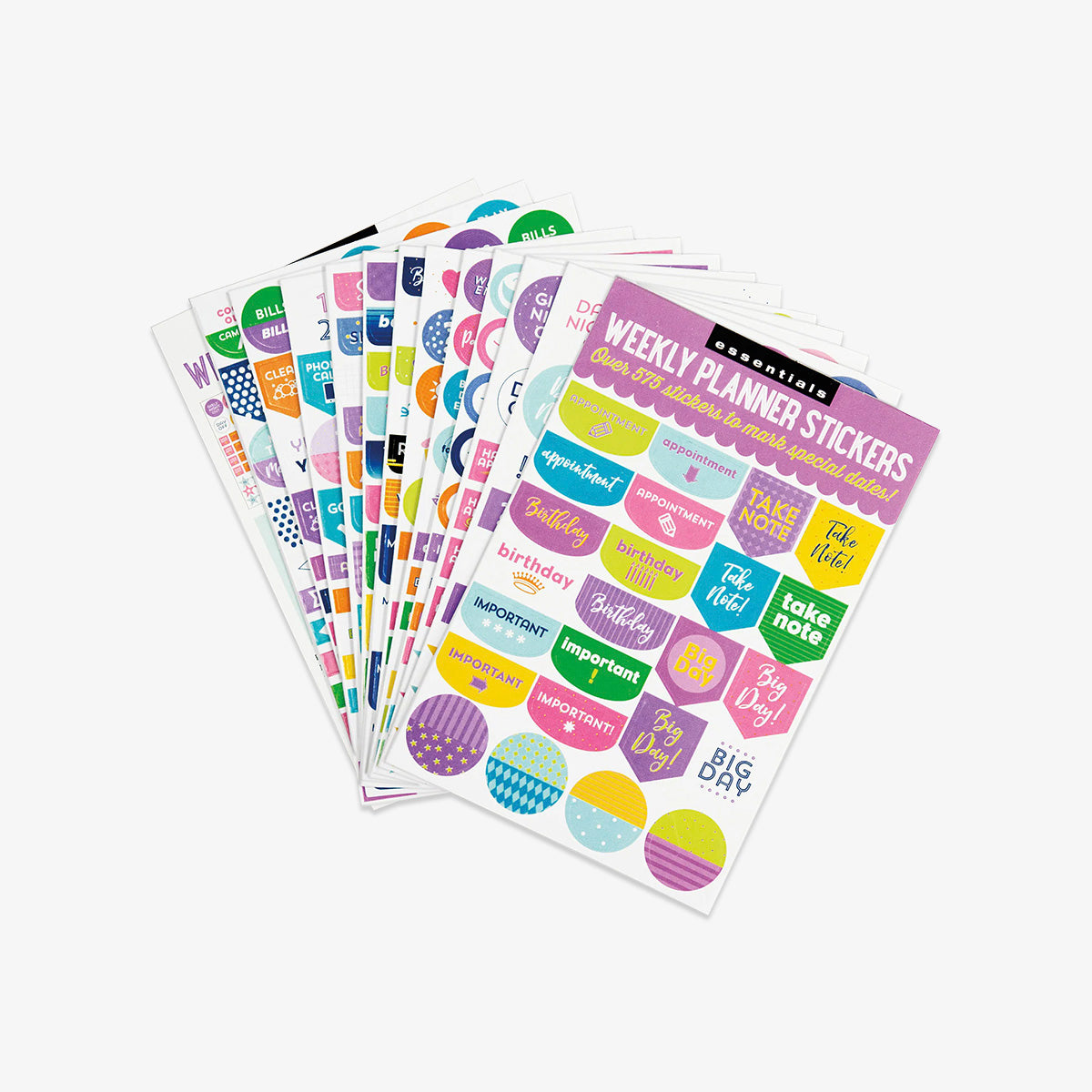 STICKERS SHEET SET // WEEKLY PLANNER