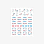 KLISTERMÆRKEBOG // SO. MANY. PLANNER STICKERS.
