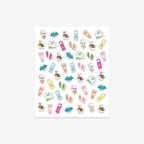 KLISTERMÆRKEBOG // SO. MANY. PLANNER STICKERS.