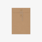 STRING & WASHER ENVELOPE // C5 KRAFT