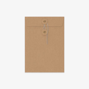 STRING & WASHER ENVELOPE // C5 KRAFT