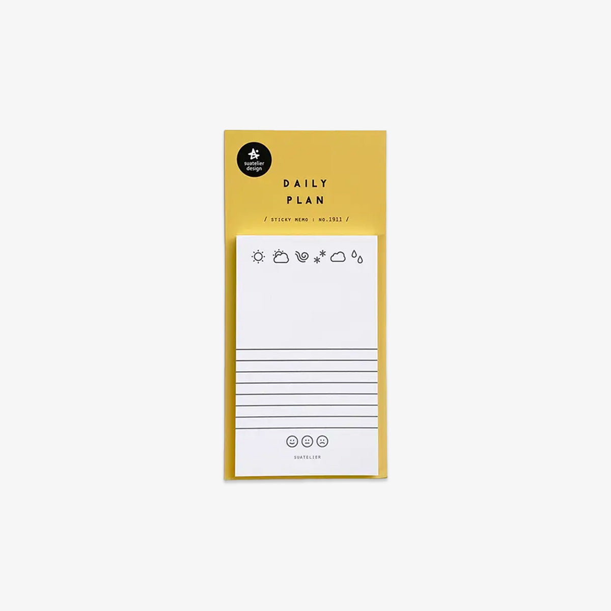 STICKY PLANNER NOTESBLOK // DAGLIGT CHECK IND