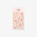 KLISTERMÆRKER // LYSERØDE BLOMSTER