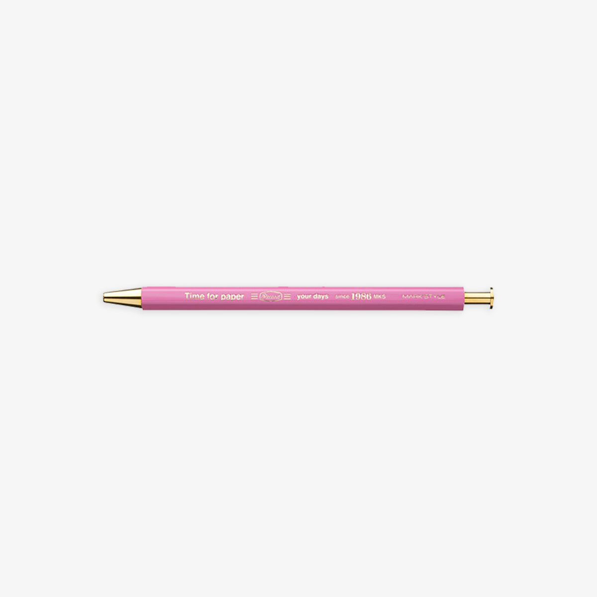 TIME FOR PAPER PENCIL BALL GEL PEN 0.5mm // CHERRY PINK