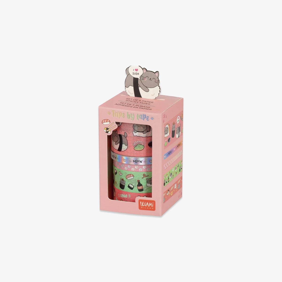 LEGAMI TAPE BY TAPE // SUSHI KAT