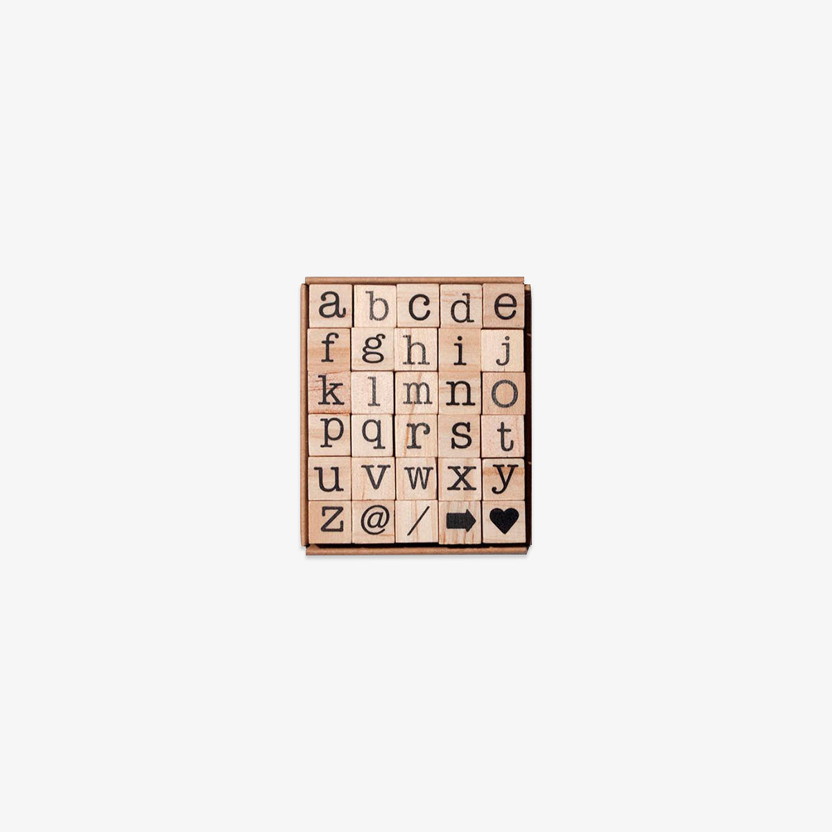TOOLS TO LIVEBY STAMP SET // LOWERCASE LETTERS