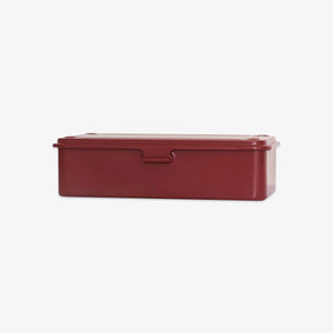 T-190 STEEL TOOL BOX // MØRKERØD