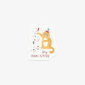 VINYL STICKER // PAW-SITIVE
