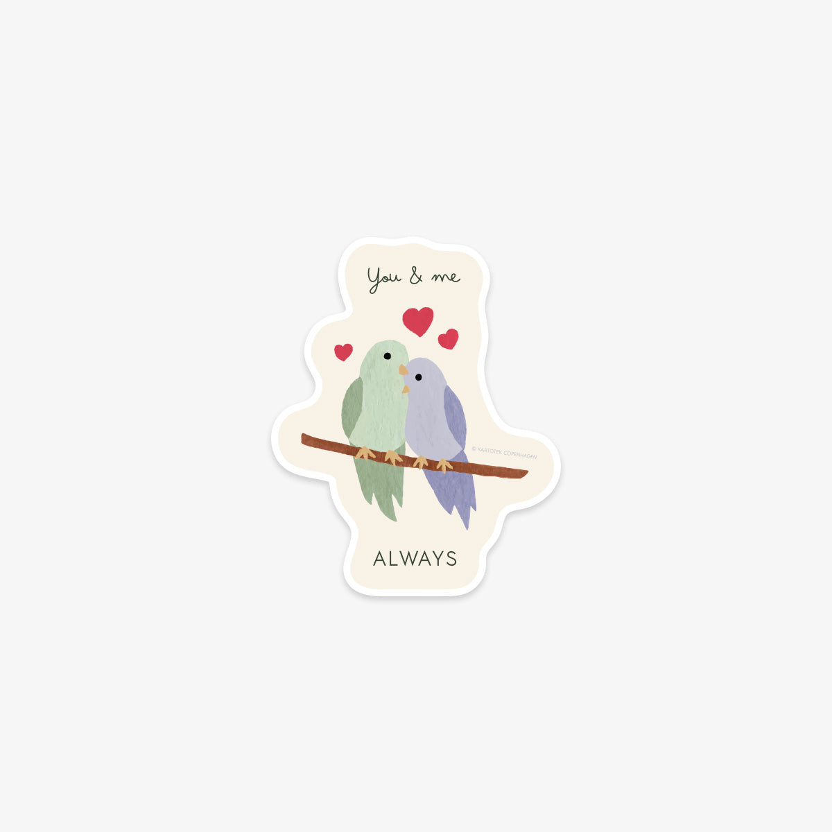 VINYLKLISTERMÆRKE // LOVEBIRDS