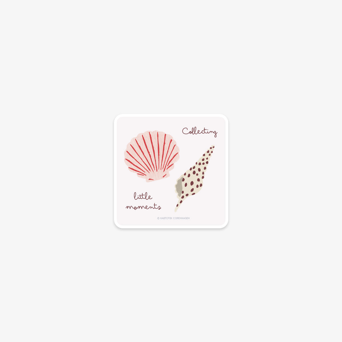 VINYLKLISTERMÆRKE // SEASHELLS