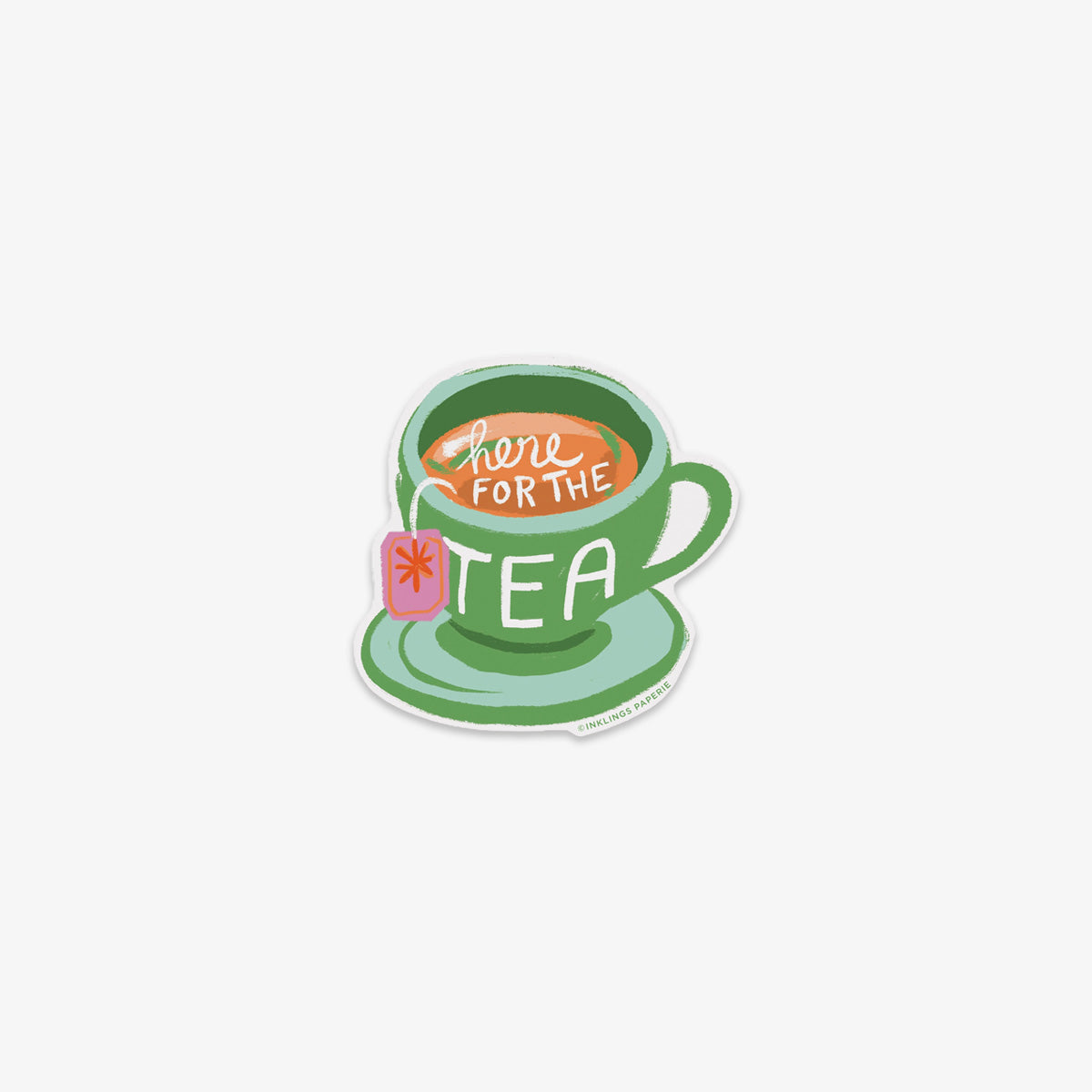 VINYLKLISTERMÆRKE // HERE FOR THE TEA