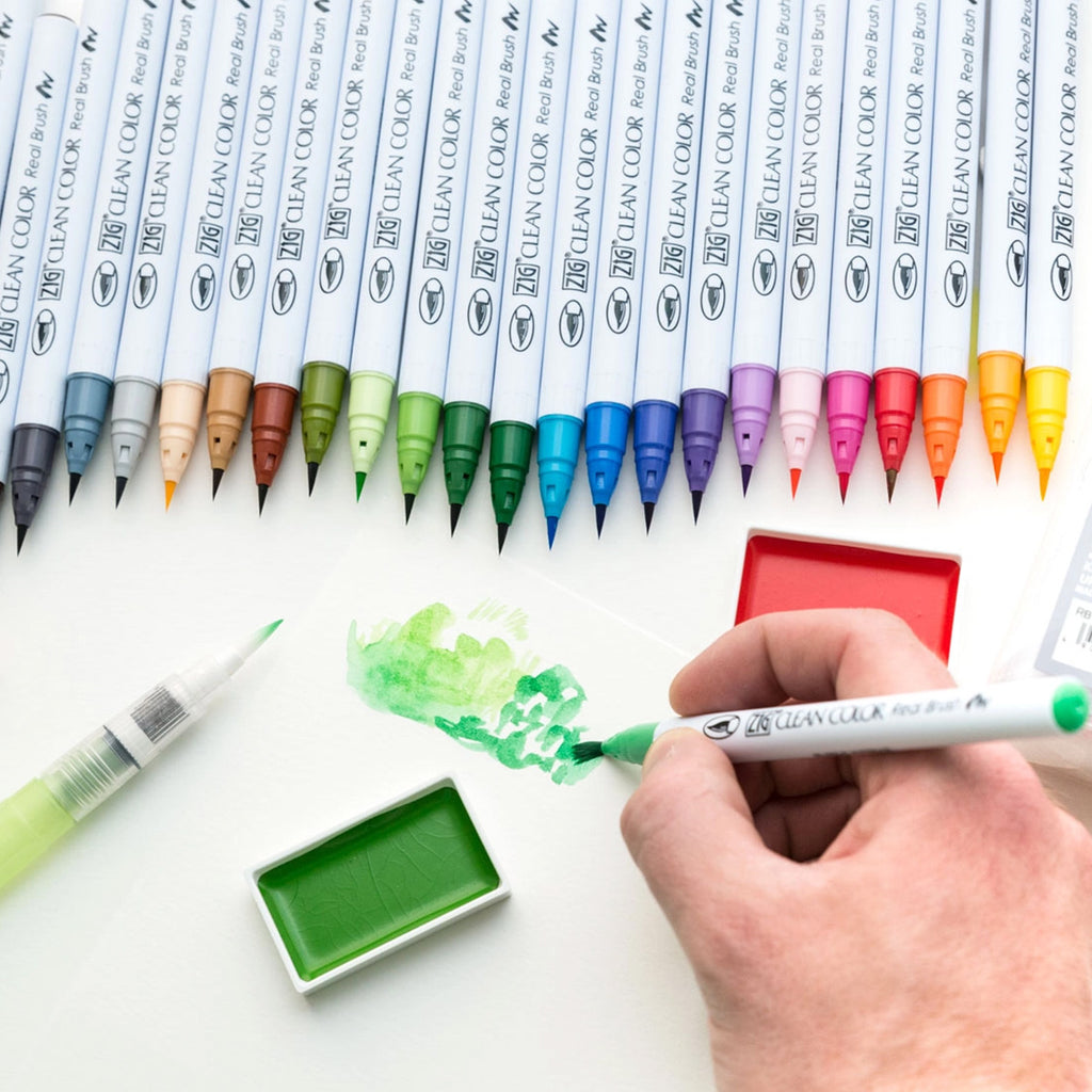 ZIG CLEAN COLOR REAL BRUSH // BLACK