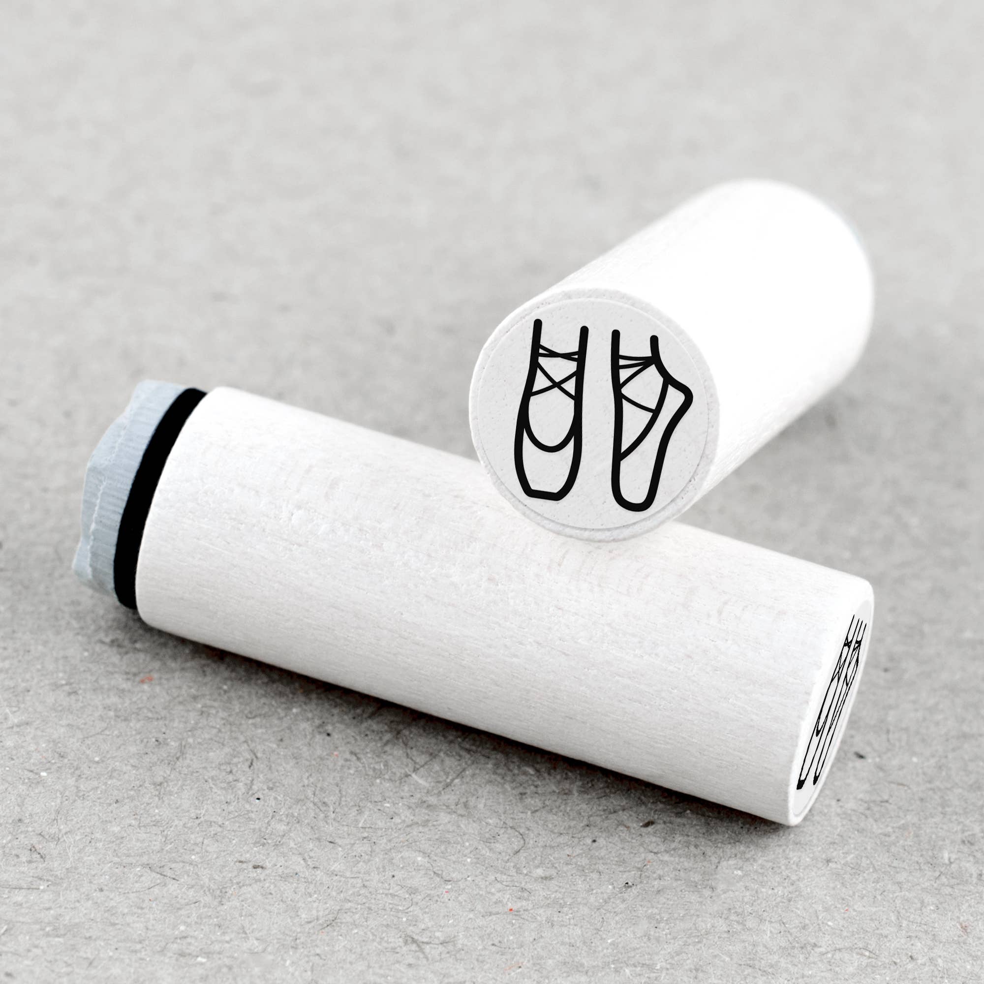 MINI RUBBER STAMP // BALLET SHOES