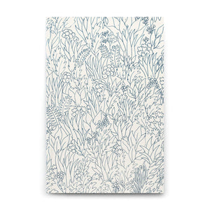 NOTEBOOK M // BLUE FLOWERS