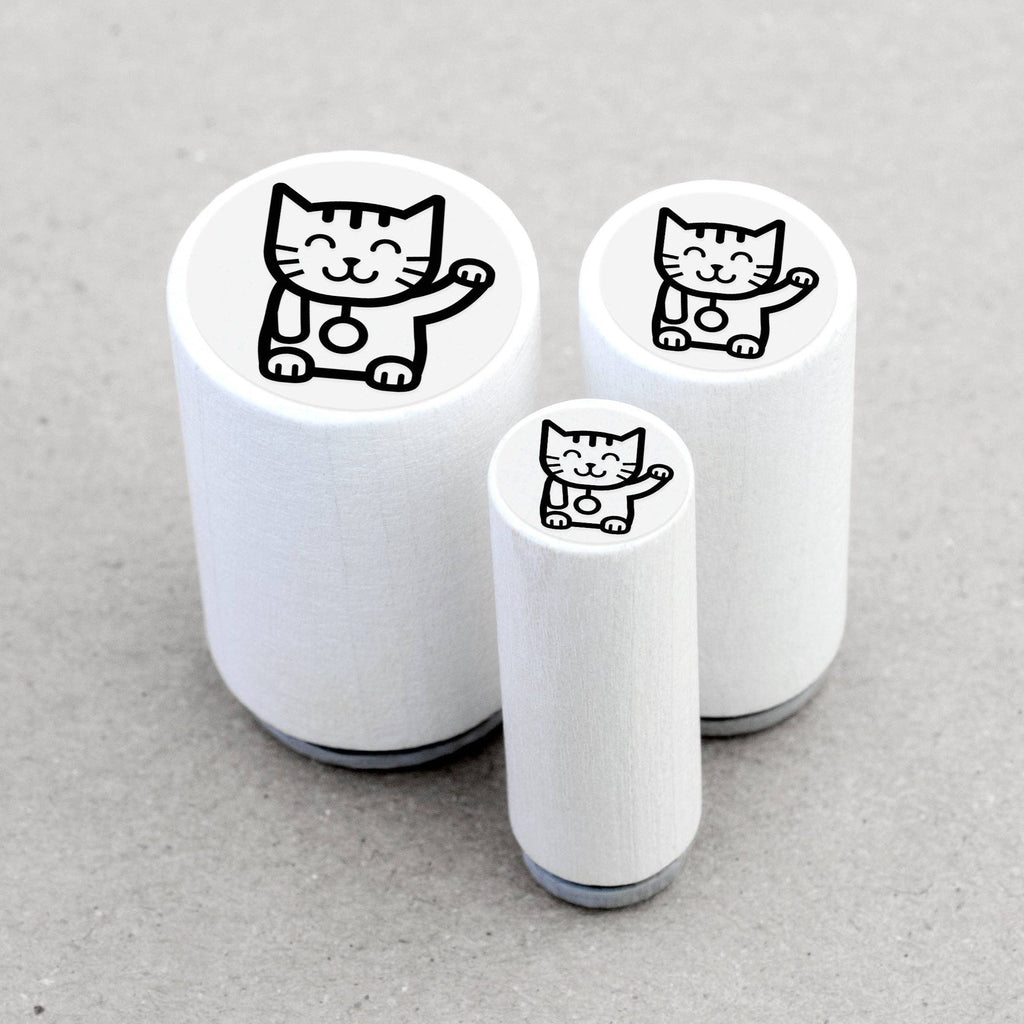 MINI STEMPEL // VINKENDE KAT